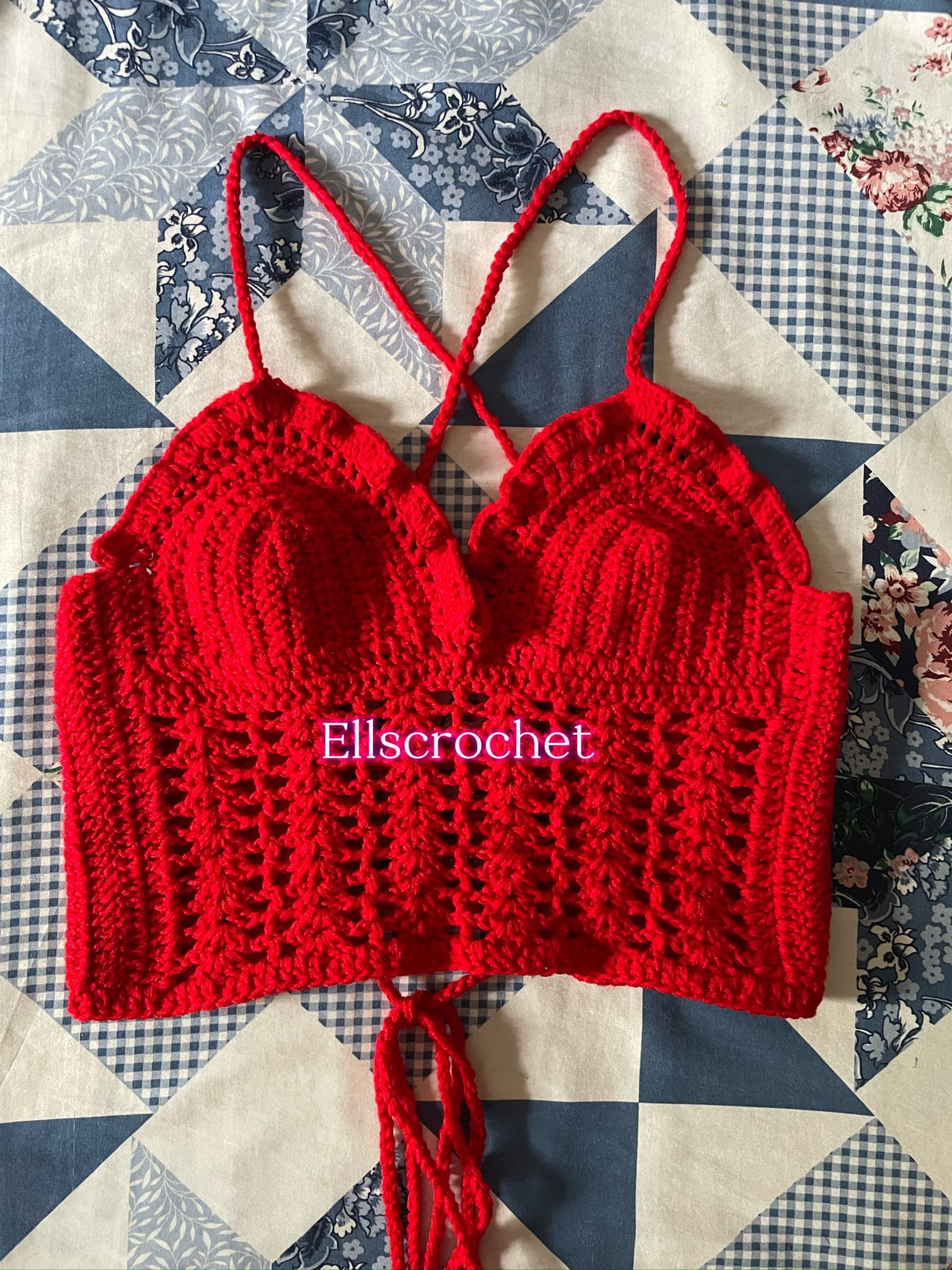 Red Summer Top